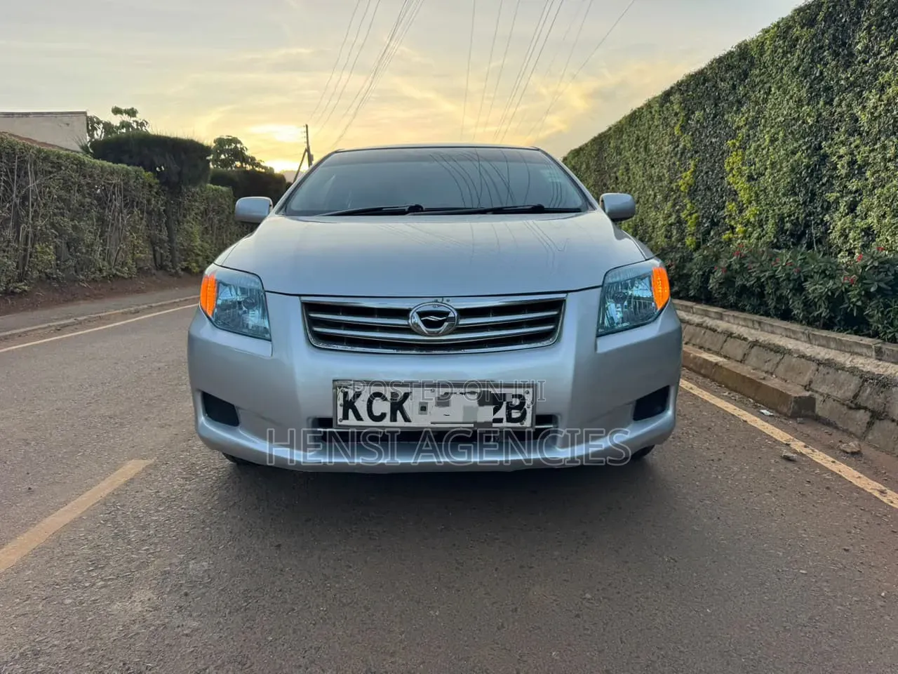 Toyota Axio 2012 Silver