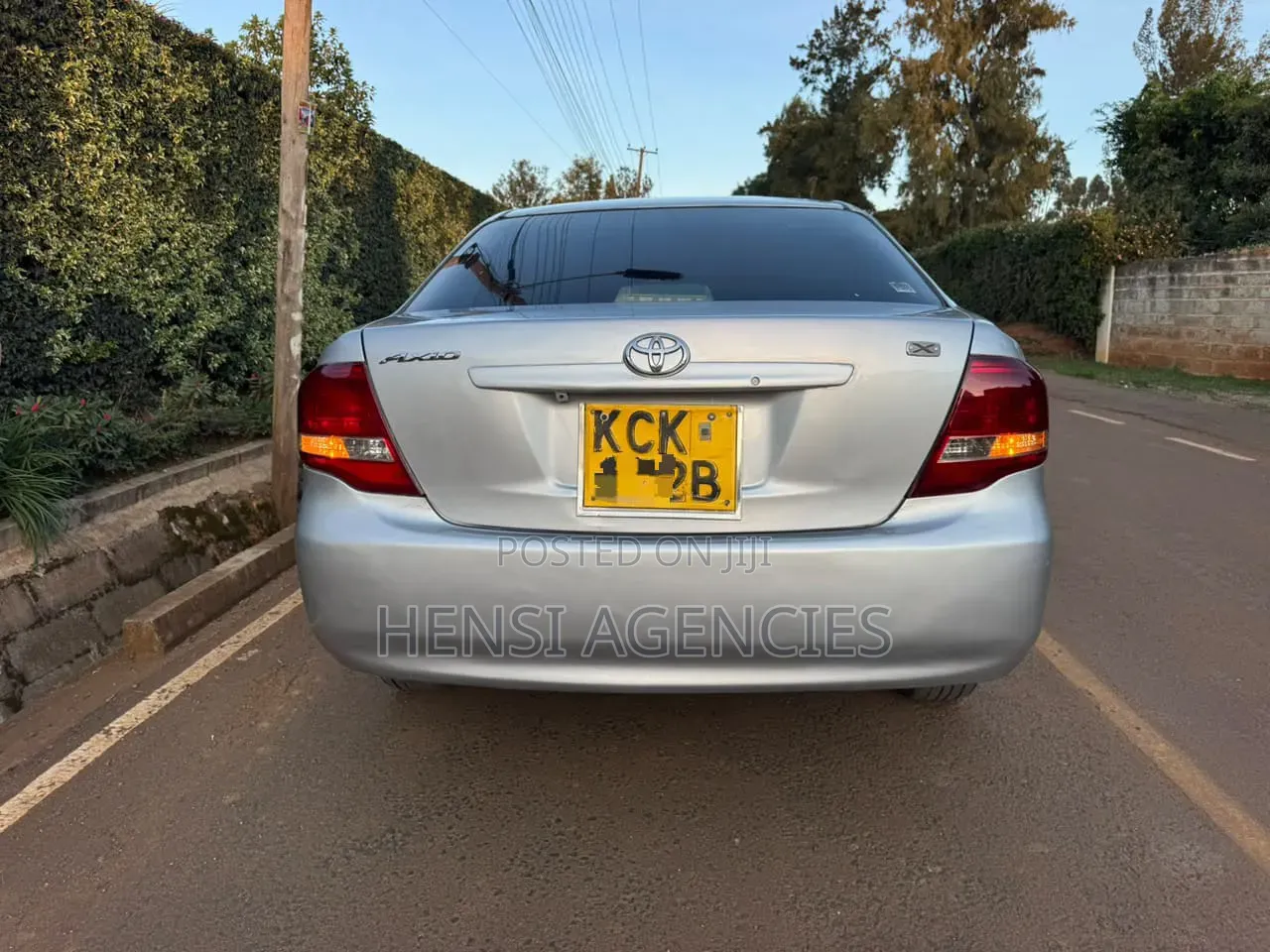 Toyota Axio 2012 Silver