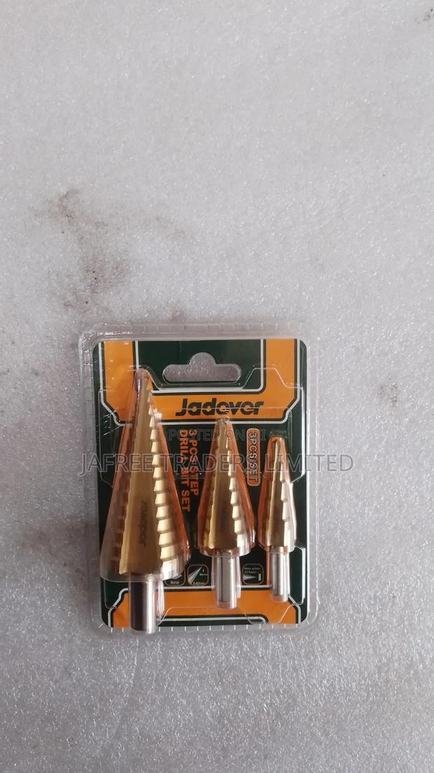 3pcs Step Drill Bit Set - thumbnail 2