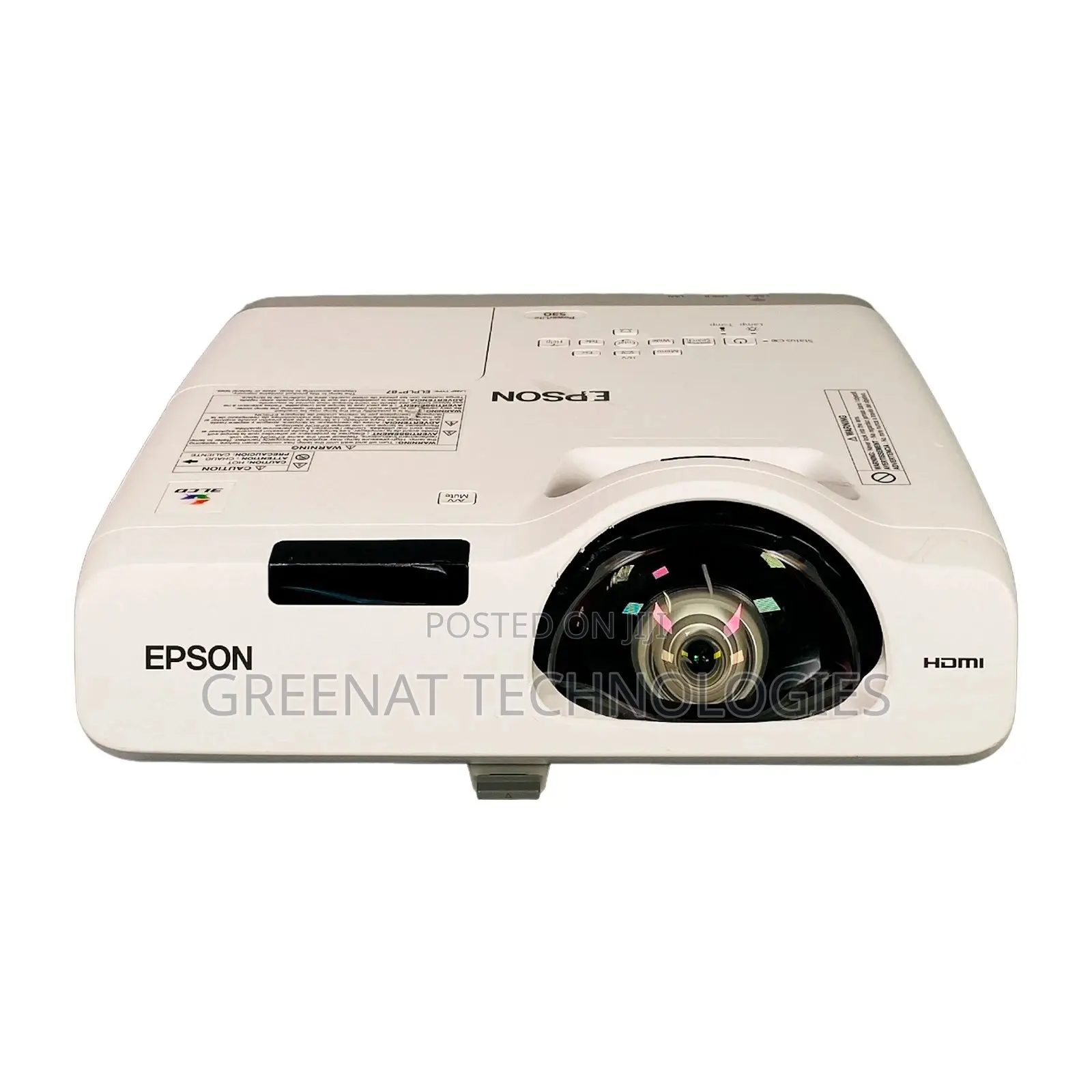 EX-US Epson Powerlite 530 -3200 Lumens LED Projector