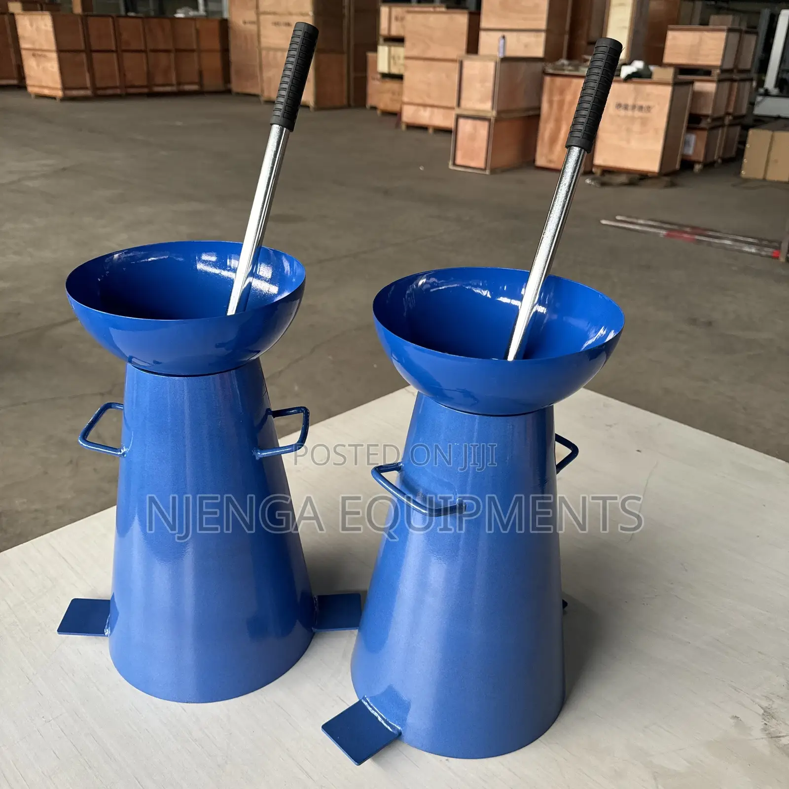 Standard Concrete Slump Cone Set With Tamping Rod and Ruler