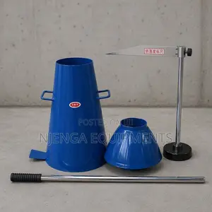 4 Piece Concrete Workability Testing Equipment / Slump Cone