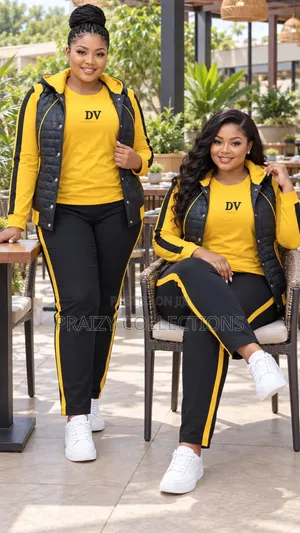 ORIGINAL TURKEY 3-Piece Women TRACKSUIT
 Jacket + Top + Trousers