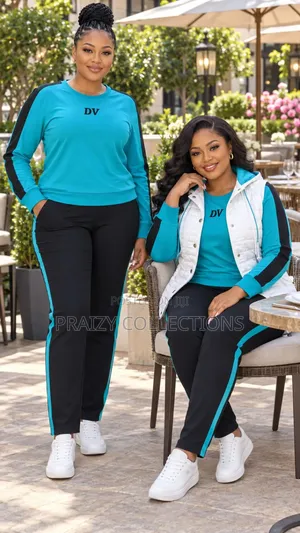 ORIGINAL TURKEY 3-Piece Women TRACKSUIT
 Jacket + Top + Trousers