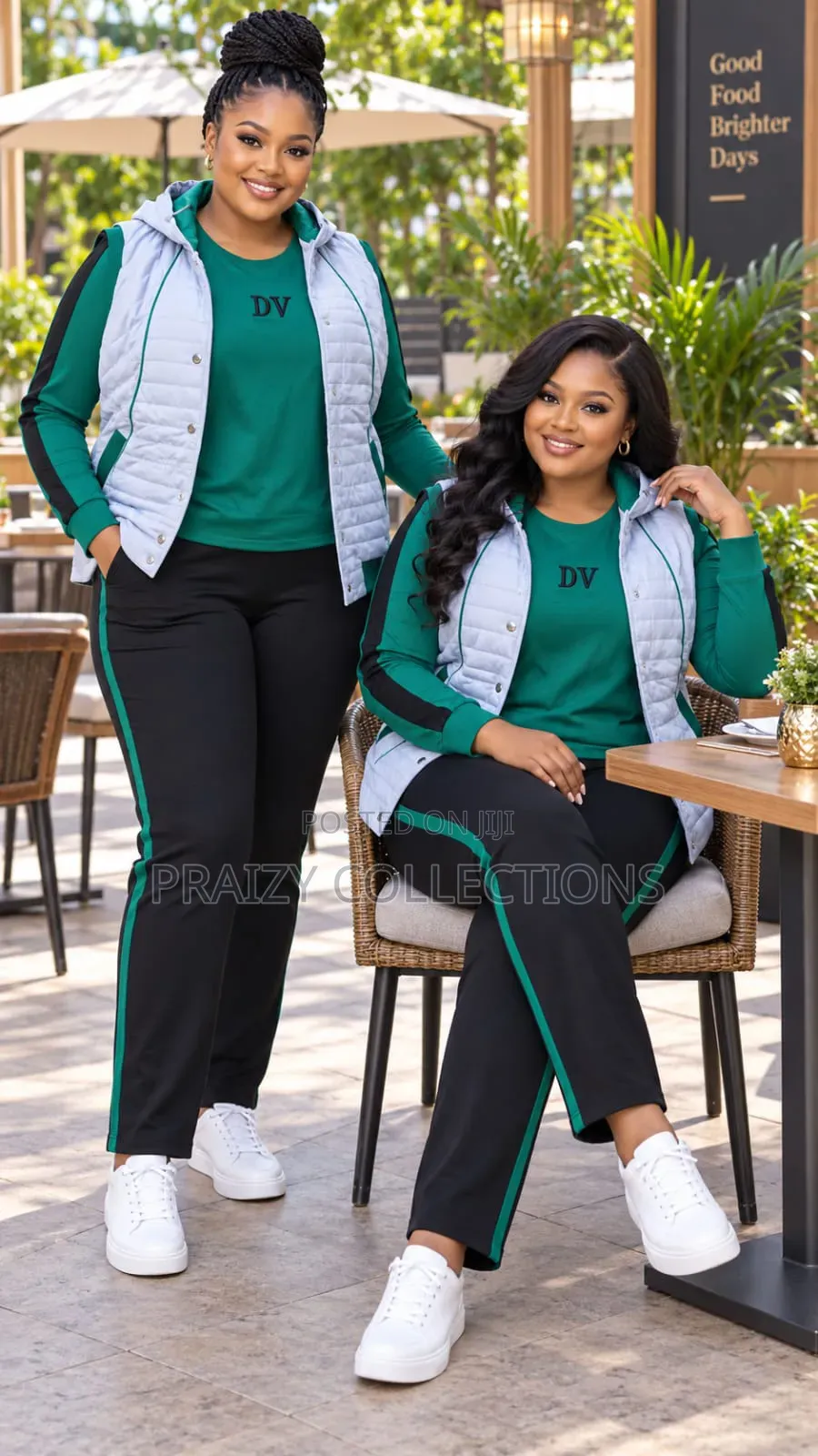ORIGINAL TURKEY 3-Piece Women TRACKSUIT
 Jacket + Top + Trousers