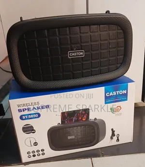 Caston St-5850 Solar/Rechargeable Wireless Speaker.