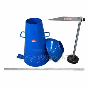 Concrete Slump Cone Test Set 100x200x300mm 4 Piece