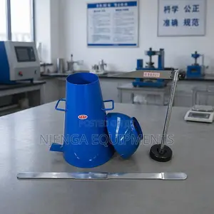 Concrete Slump Cone Test Set 100x200x300mm 4 Piece