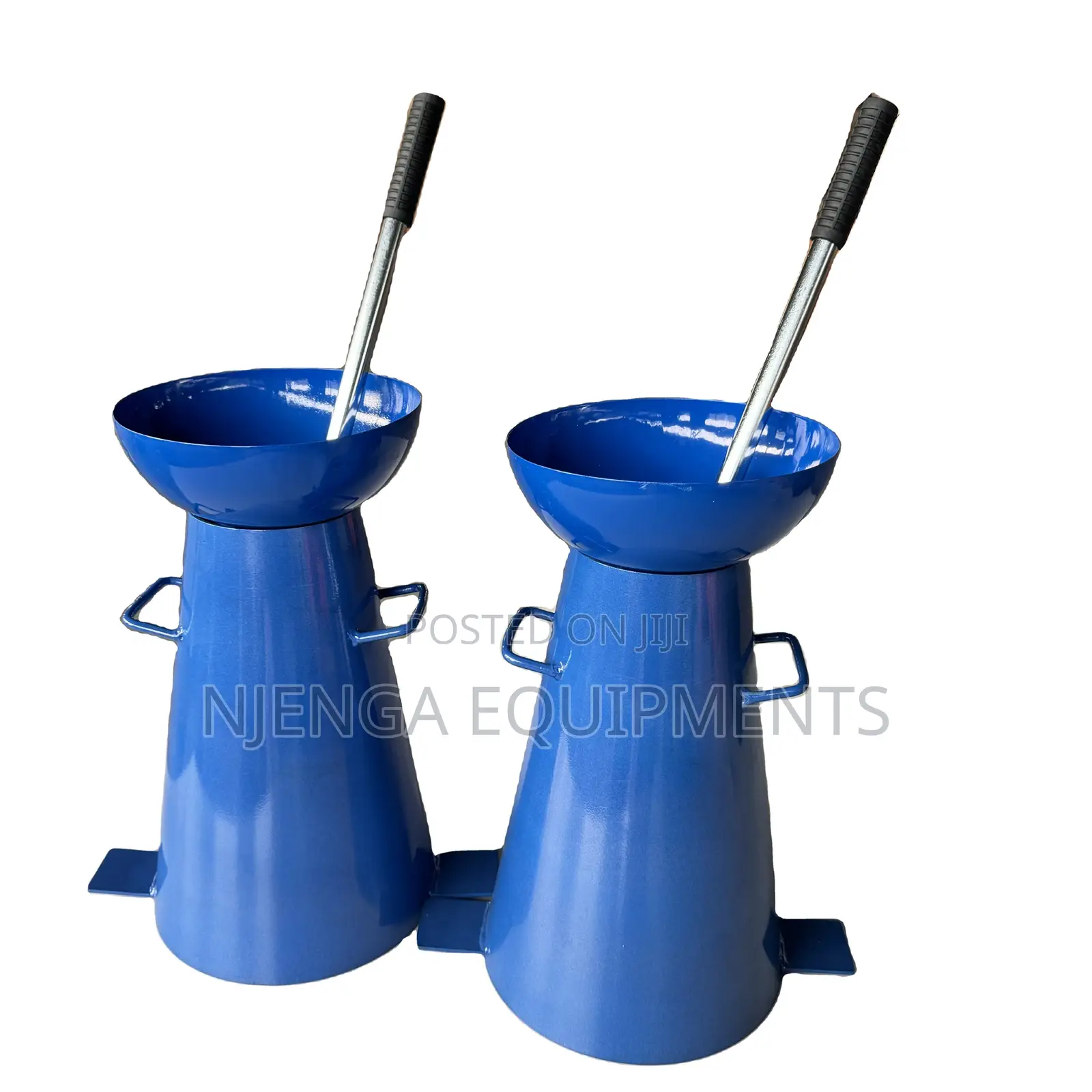 Concrete Slump Cone Test Set 100x200x300mm 4 Piece