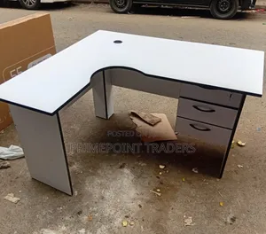 Modern 1.2M L-Shaped Office Study Desk