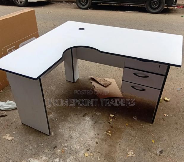 Modern 1.2M L-Shaped Office Study Desk - thumbnail 2