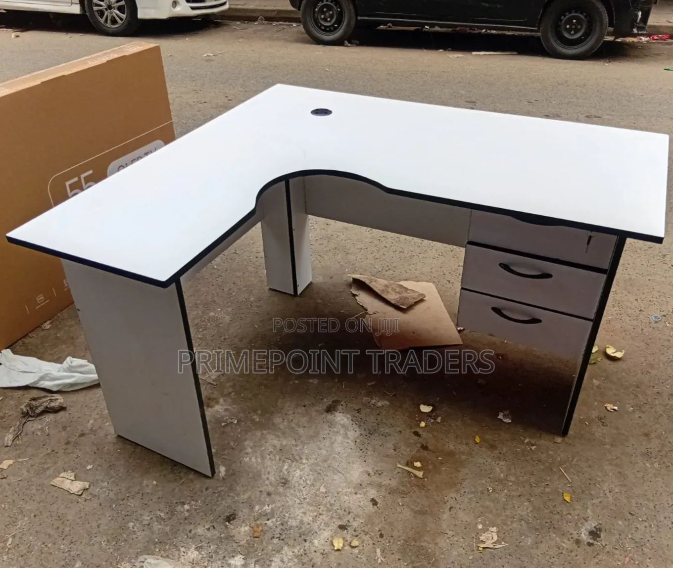1.2M Executive L-Shaped Computer Study Table