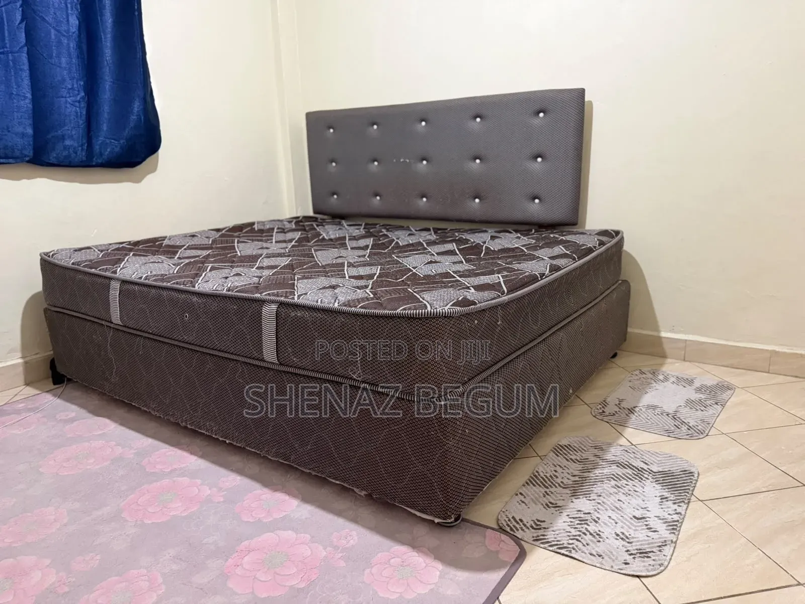 5 by 6 Bed and Mattress