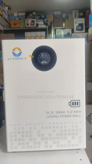 5.12kwh 51.2v 100ah LVTOPSUN LIFEPO4 Lithium Battery