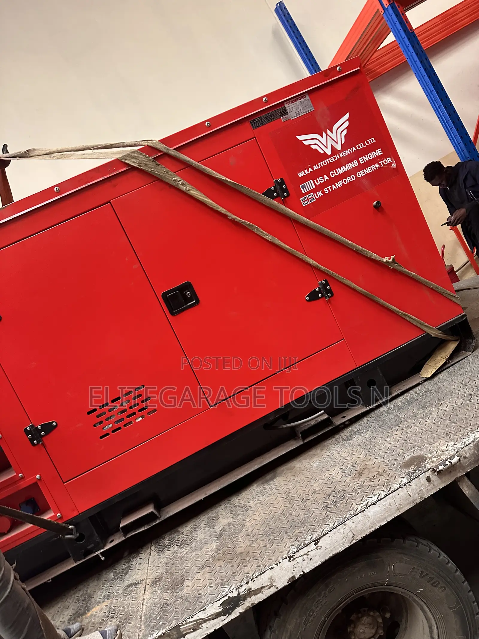 Heavy Duty Uk Cummins 110kva Generator