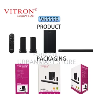 Vitron V655SB 5.1 Channel Wired Soundbar System