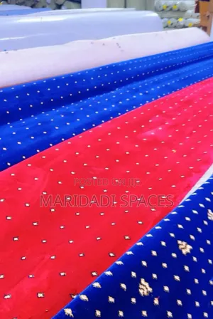 Red and Blue Executive Carpet 12-15mm Thickness