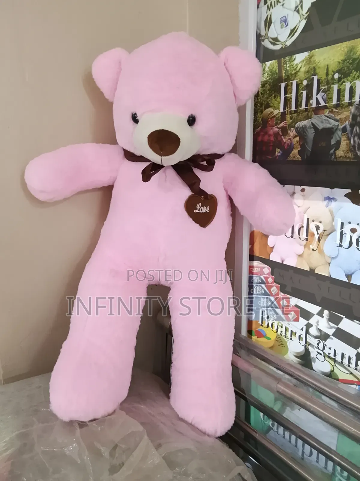Pink in Color Teddy 80cm