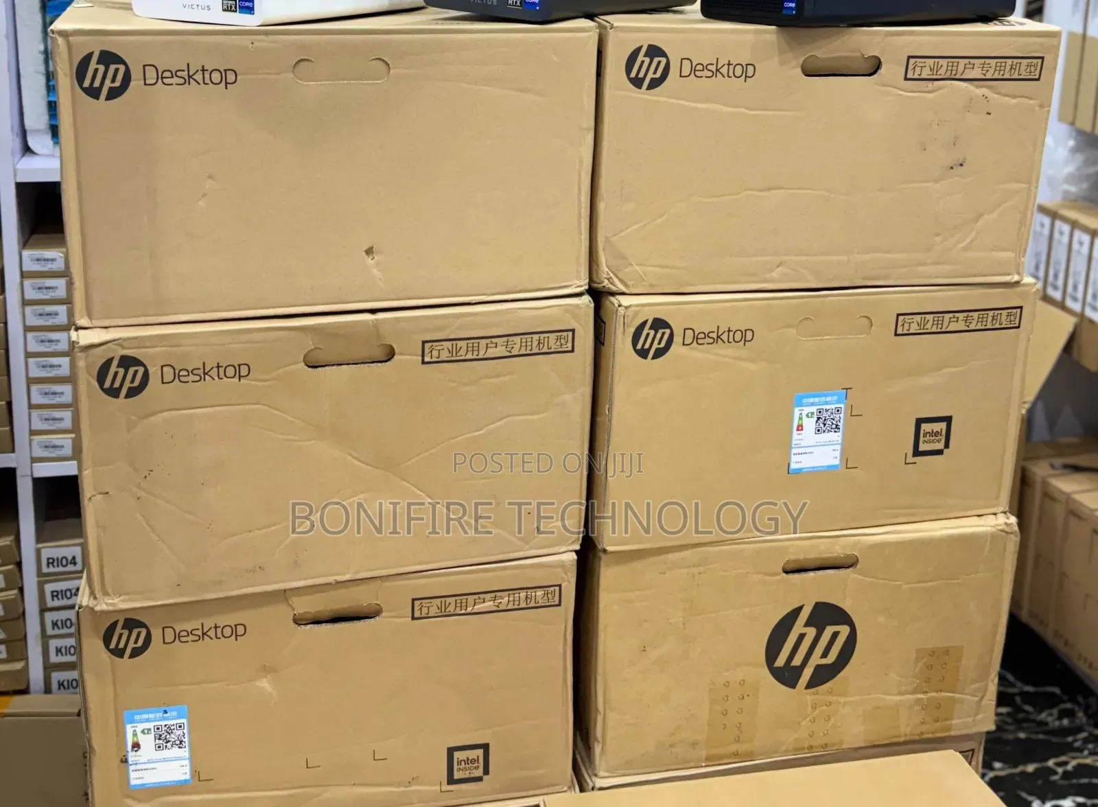 New Desktop Computer HP Victus 15L 16GB Intel Core i7 SSD 512GB