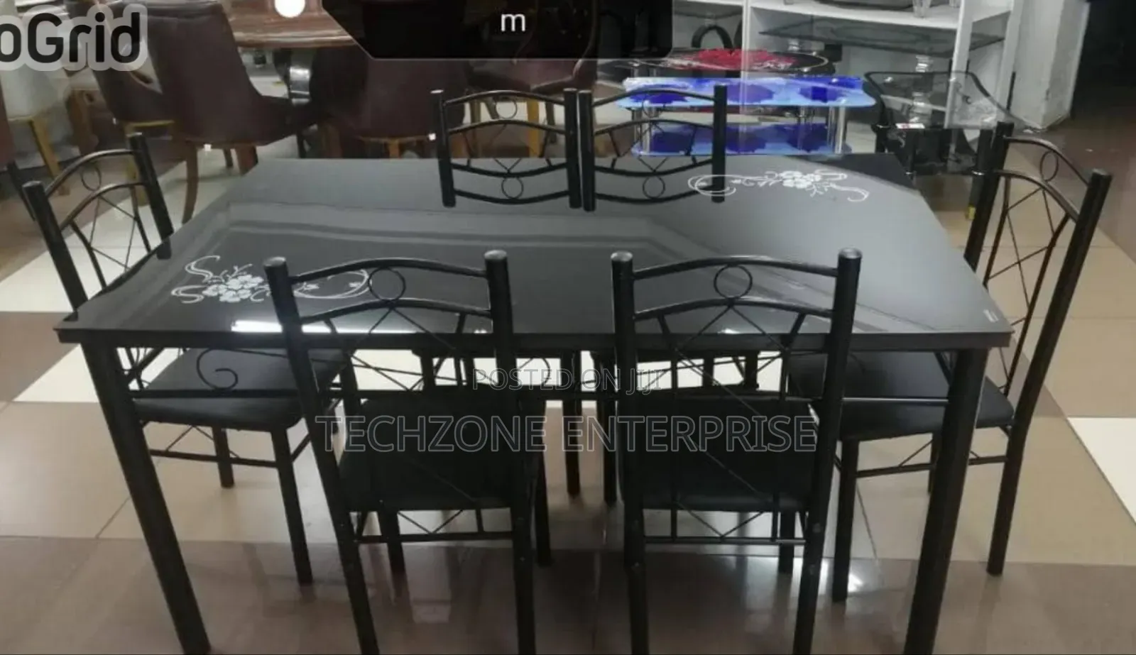Modern Big Executive 6 Sitter Dinning Table 