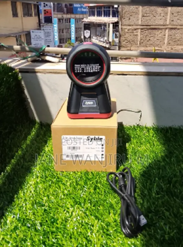 1Syble XB-8602 2D Table Mount Barcode Scanne