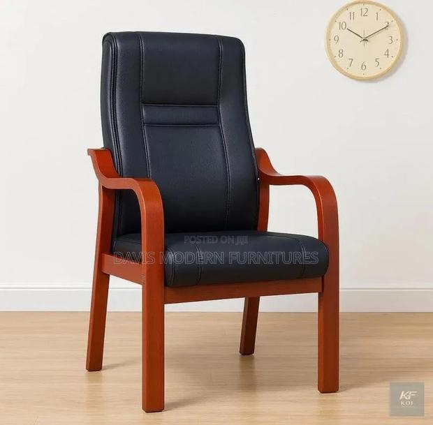 Executive Wooden Office Chair