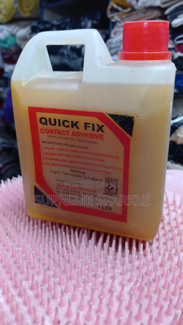 1L Quick Fix Contact Adhesive – High-Strength Multi-Purpose Glue - thumbnail 2