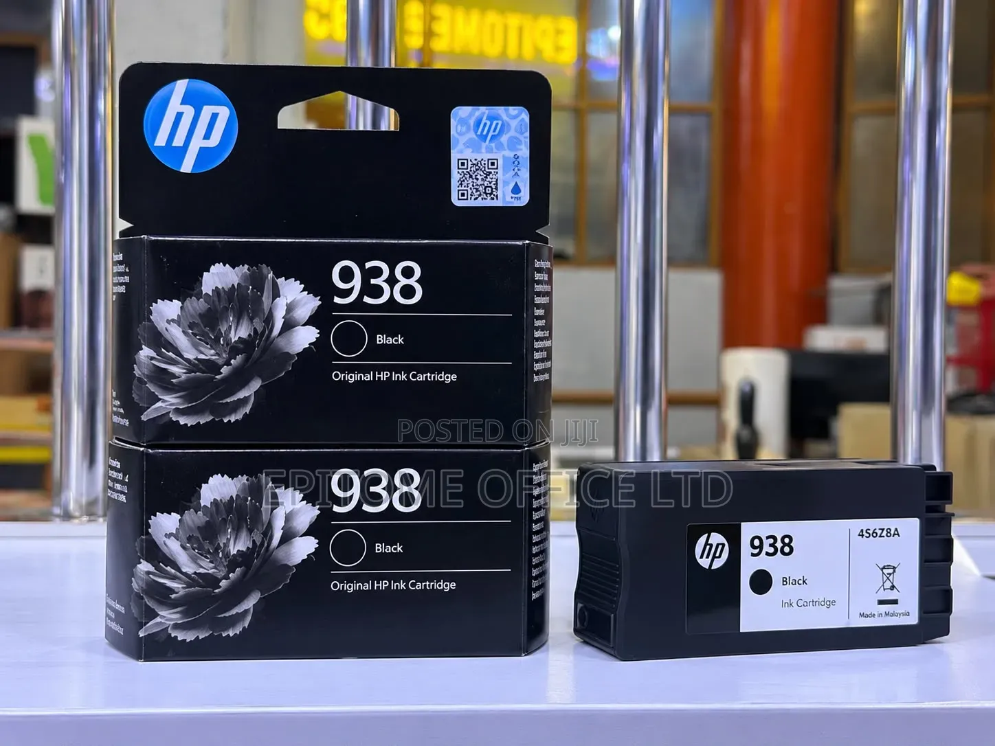 Original HP 938e Black  Catridge