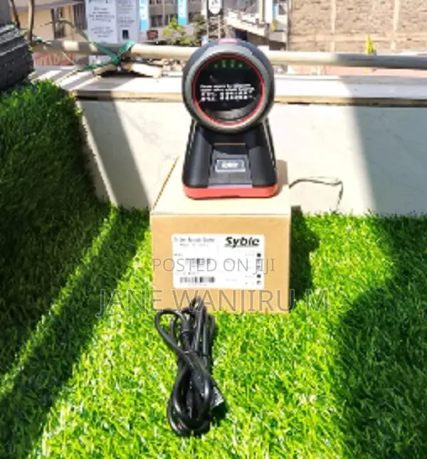 1Syble XB-8602 Hands-Free Barcode Scanner
