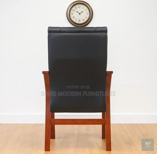 Executive Brown Leather Office Chair