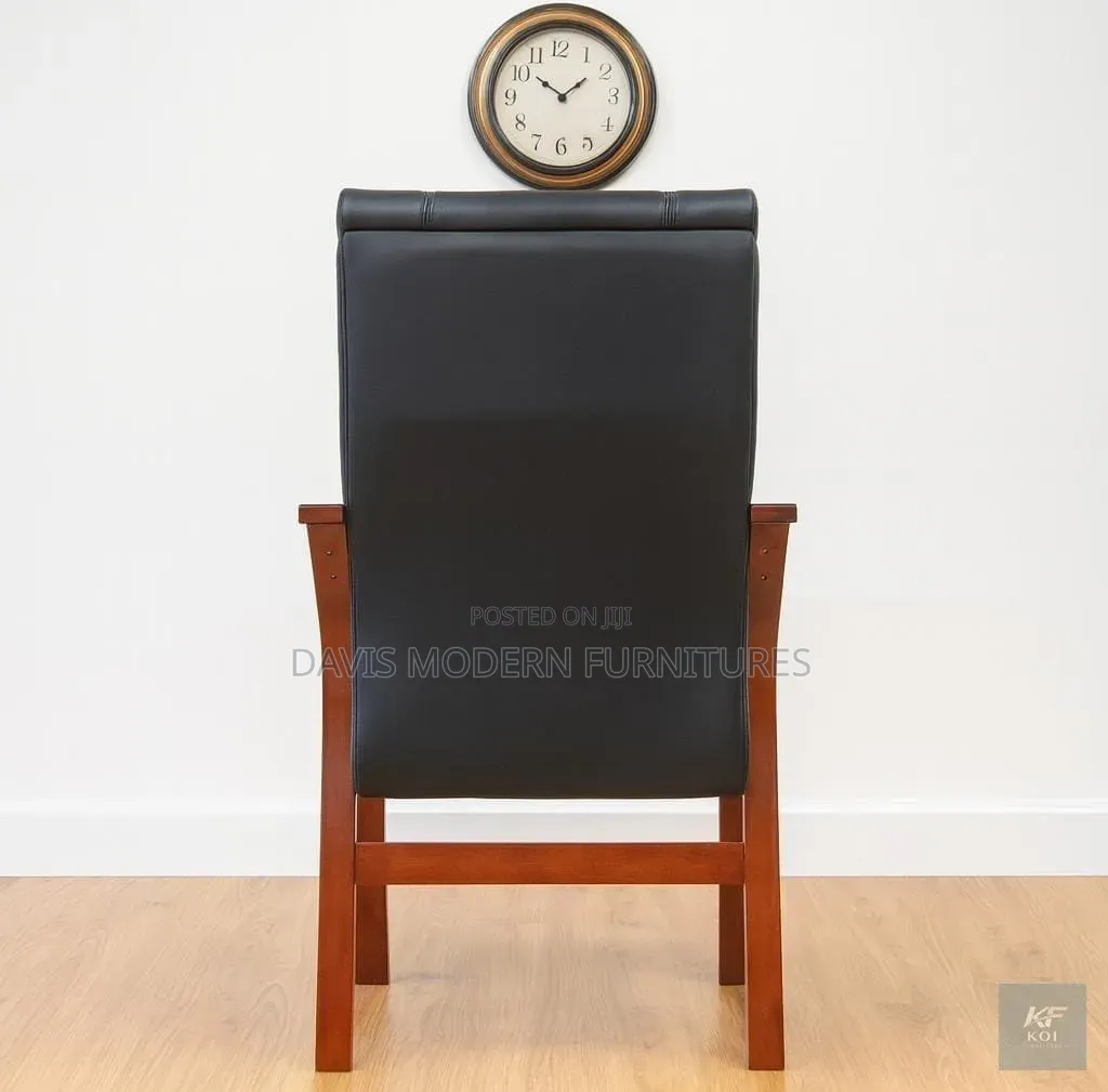 Executive Brown Leather Office Chair