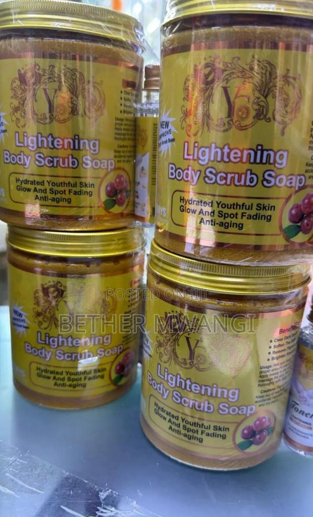 Lightening Body Scrub Soap in Kenya