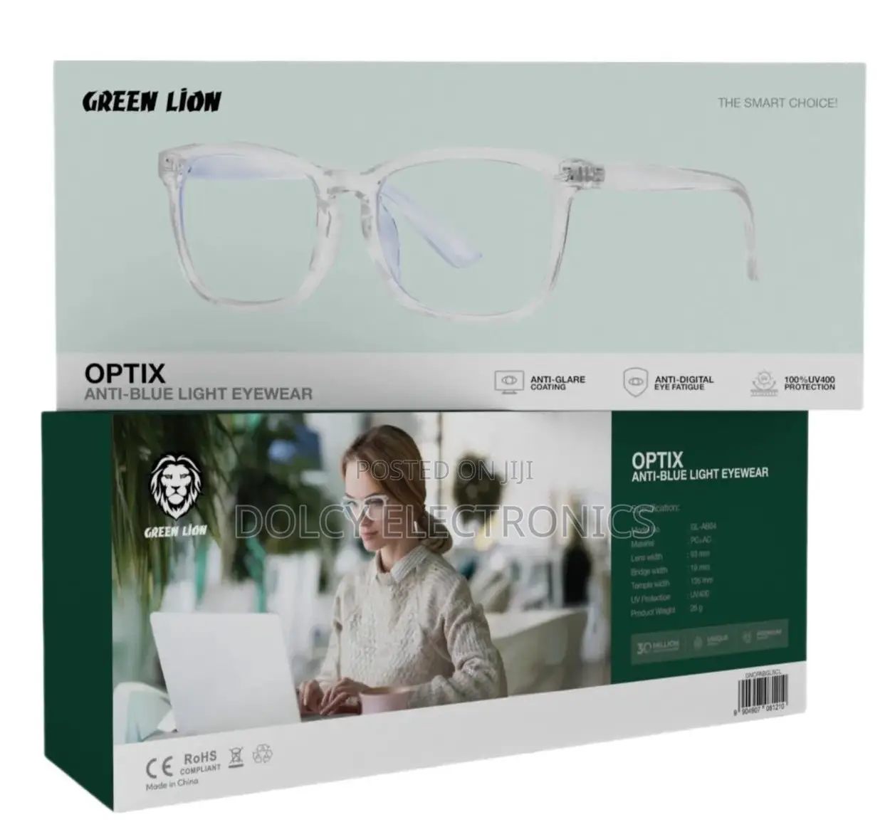 Green Lion Optix Anti-Blue Light Eye Wear