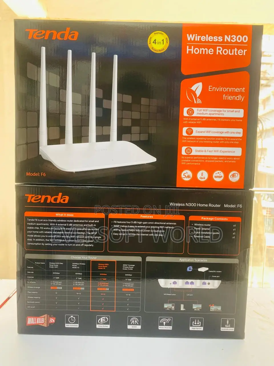 F6 Tenda Router