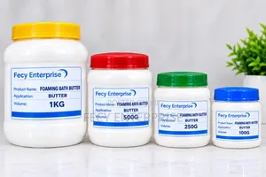 Foaming Bath Butter Available