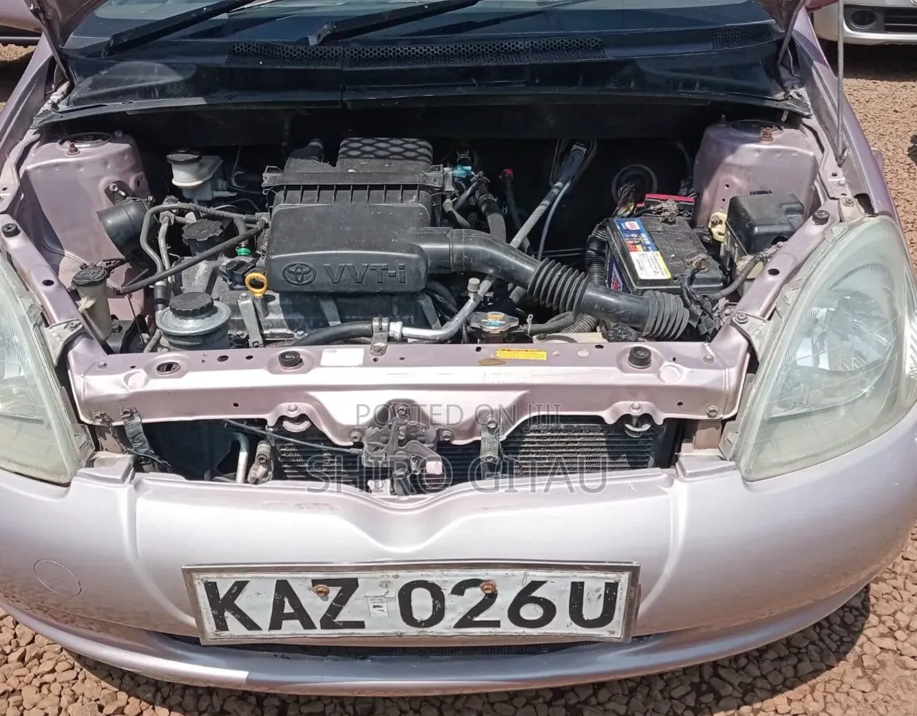 Toyota Vitz 2002 Pink