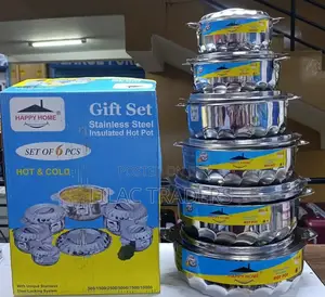 New In 6 PCS Happy Home Stainless Steel Hotpots JMC