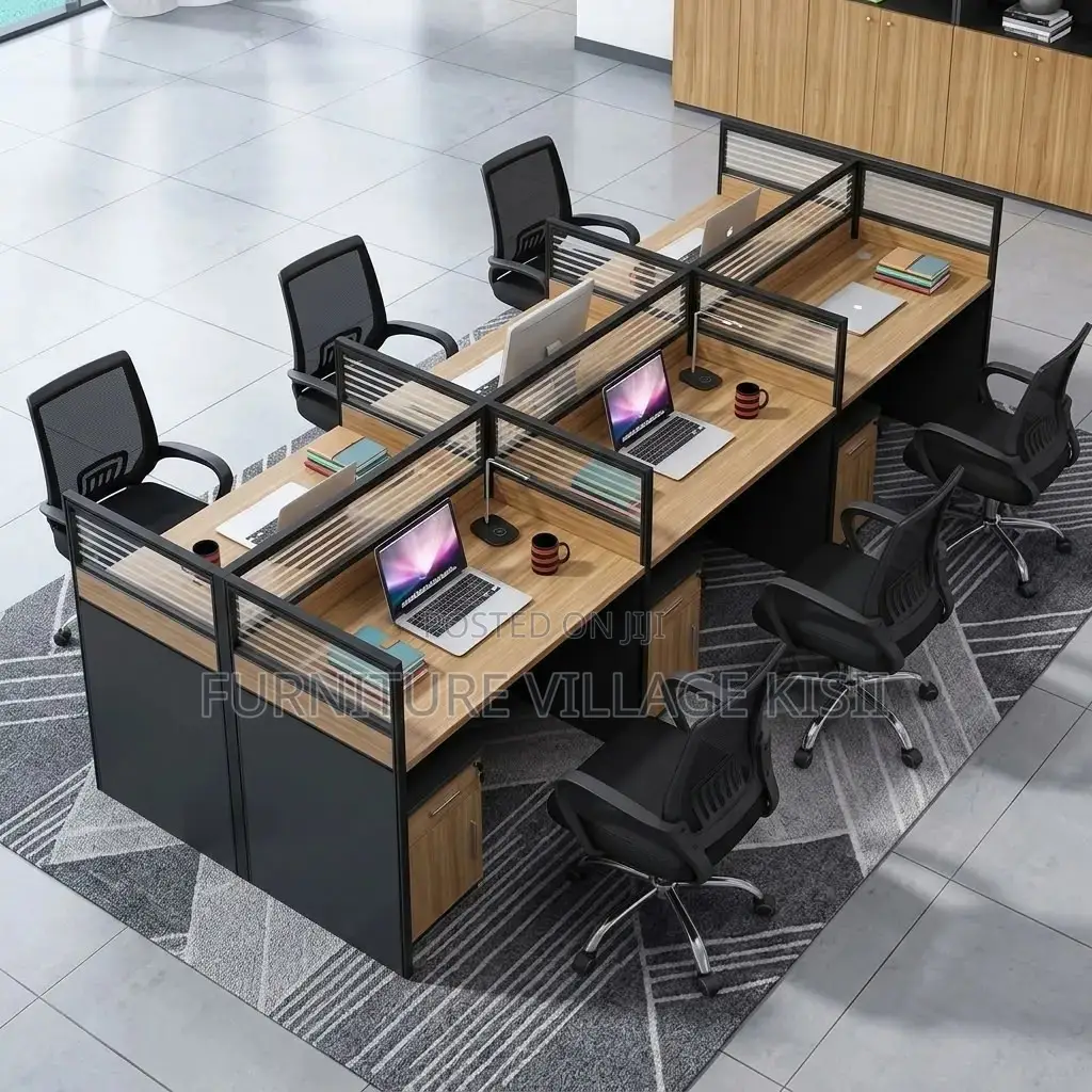6-Way Mordular Office Workstation