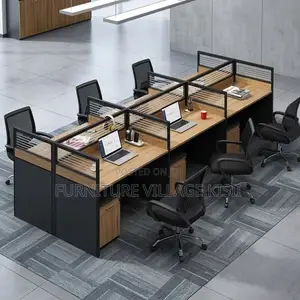 6-Way Mordular Office Workstation