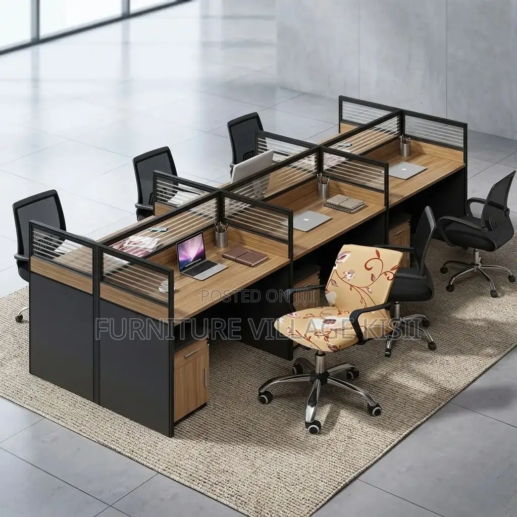 6-Way Mordular Office Workstation
