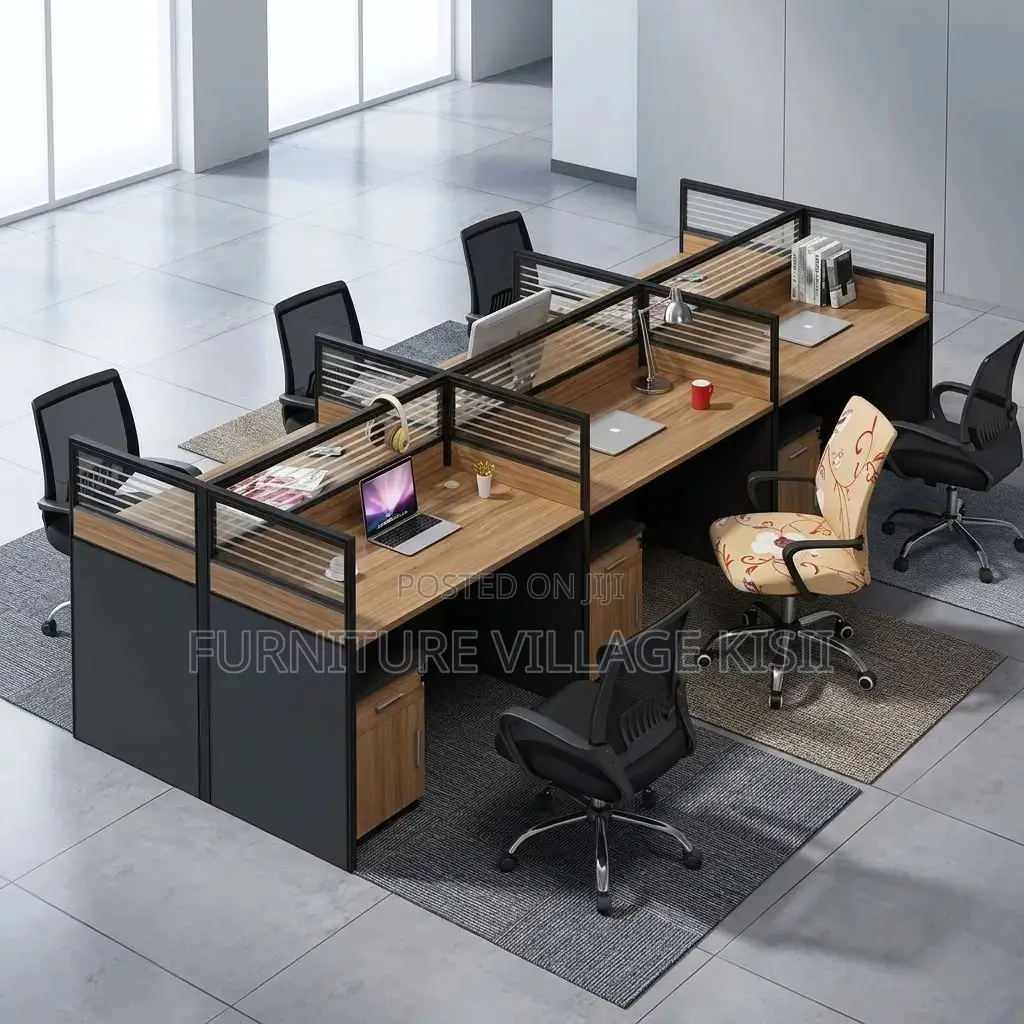 6-Way Mordular Office Workstation