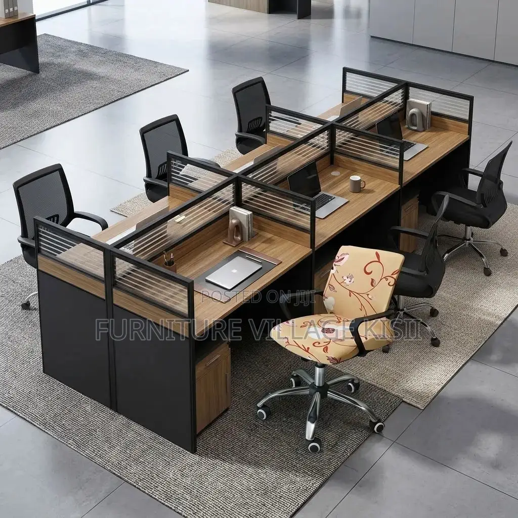 6-Way Mordular Office Workstation