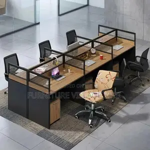 6-Way Mordular Office Workstation