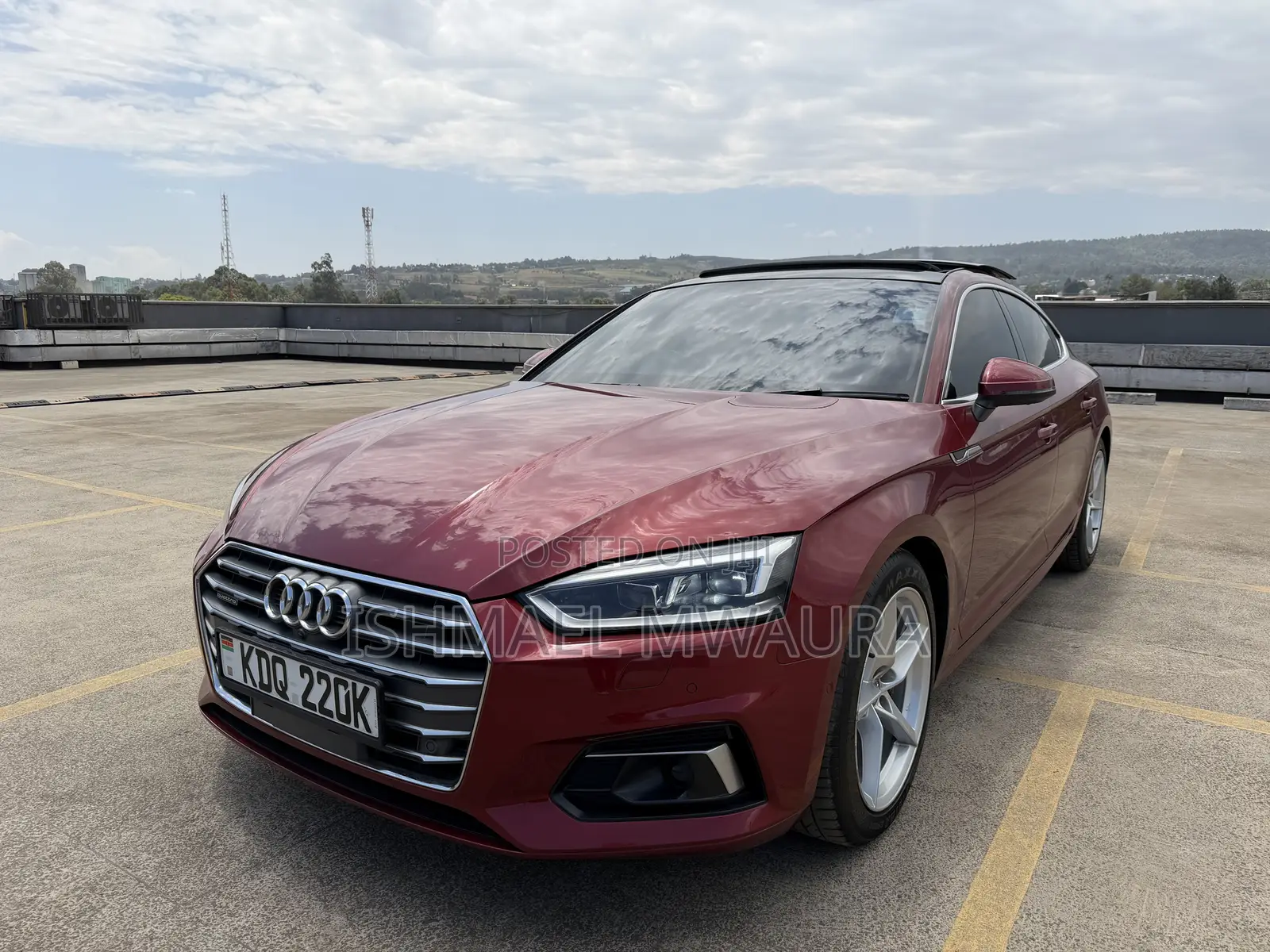Audi A5 2.0T Sport AWD quattro Coupe 2017 Red