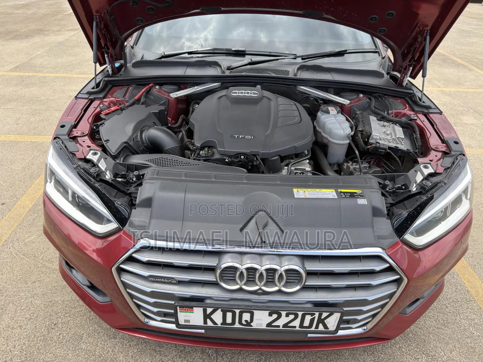 Audi A5 2.0T Sport AWD quattro Coupe 2017 Red