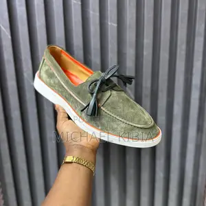 Hard Leather Tassle Loafers Men