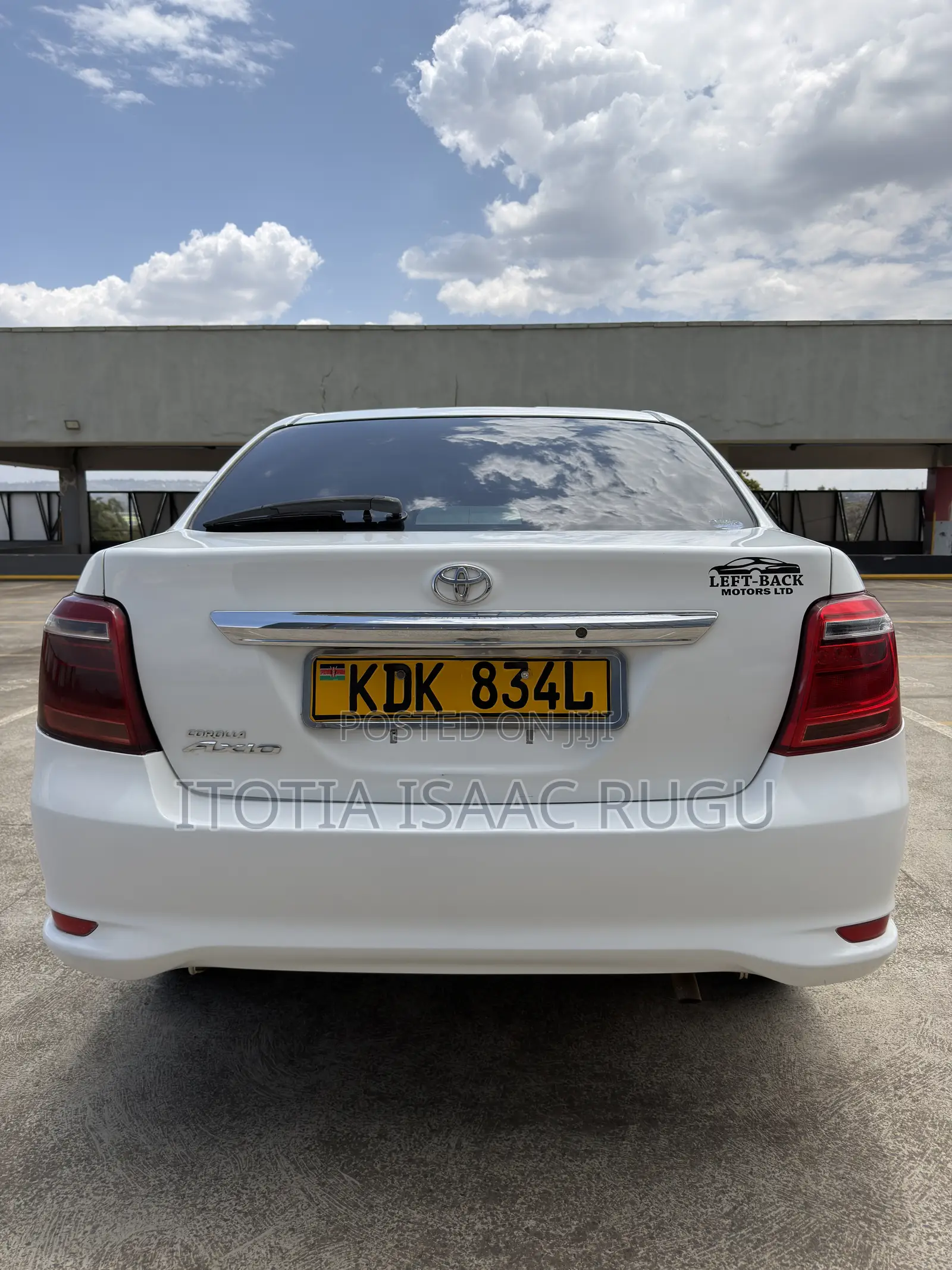 Toyota Axio 1.5 G 2WD 2015 White
