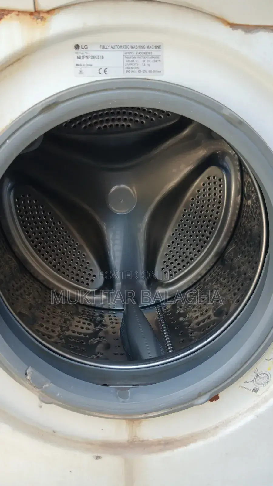 LG 7kg Front Load Washing Machin3