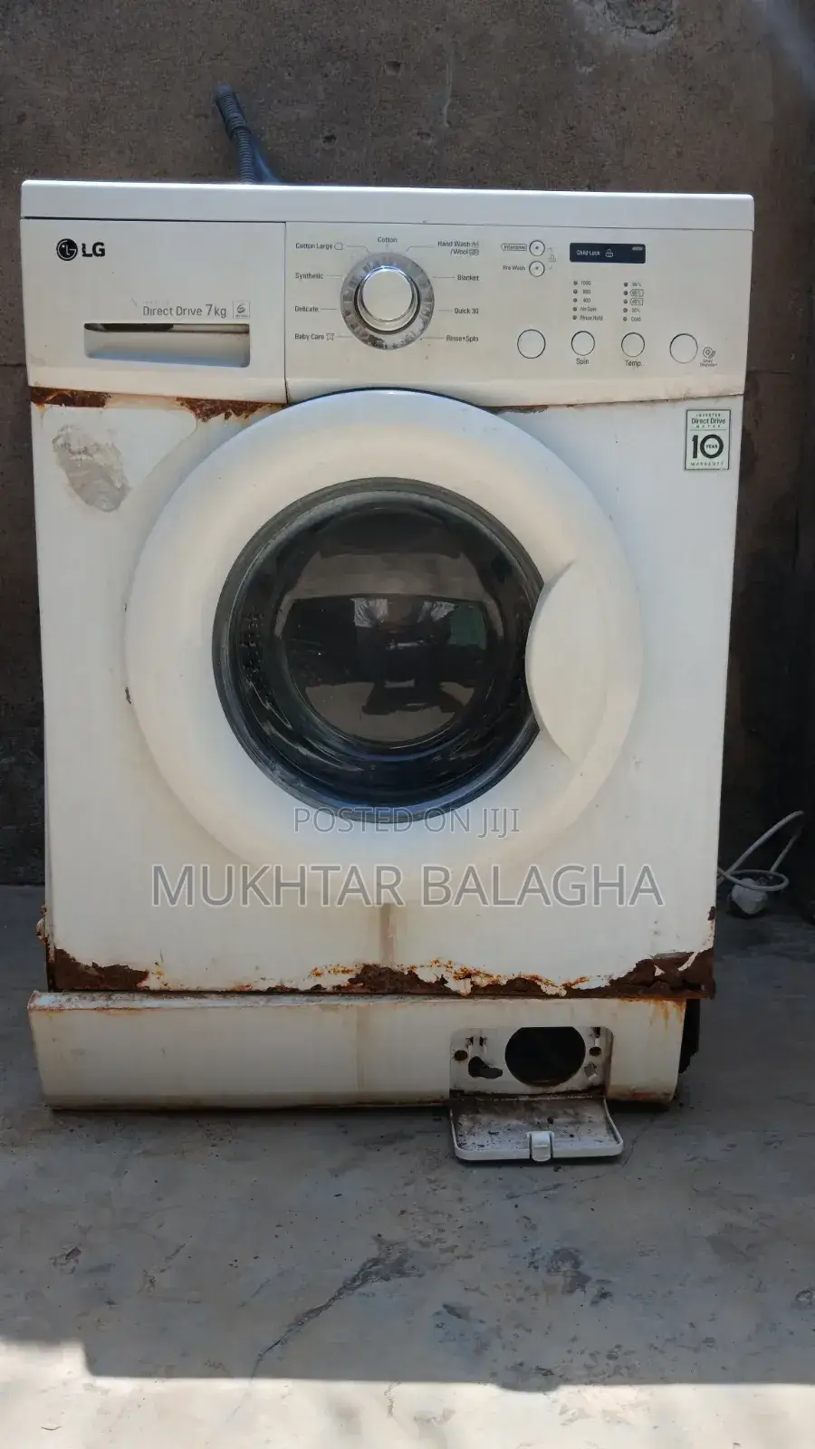LG 7kg Front Load Washing Machin3