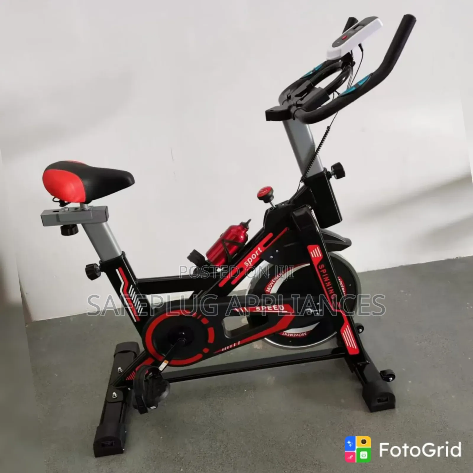 Adjustable Spin Bike | Home Gym Cardio Exercise Bike